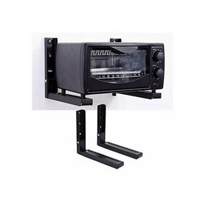 Support Mural - GENERIC - Étagère Cuisine - Noir - Réglable - Capacité 48 kg