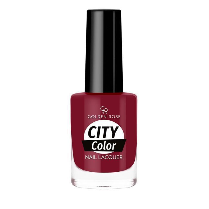 Vernis à ongle - GOLDEN ROSE - CITY COLOR GR N°44 - Rouge - Brillant - Durable