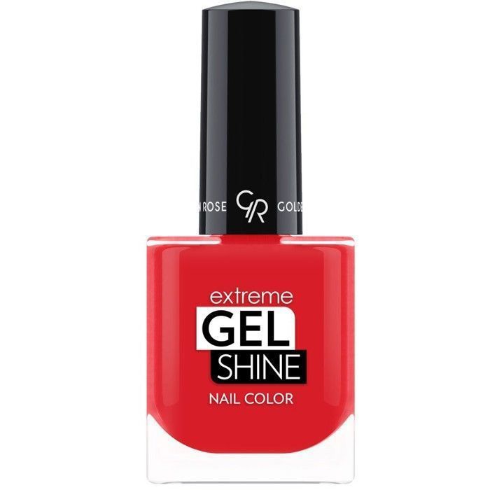Vernis à Ongles - GOLDEN ROSE - N°59 - Rouge - Finition Gel - Longue Durée