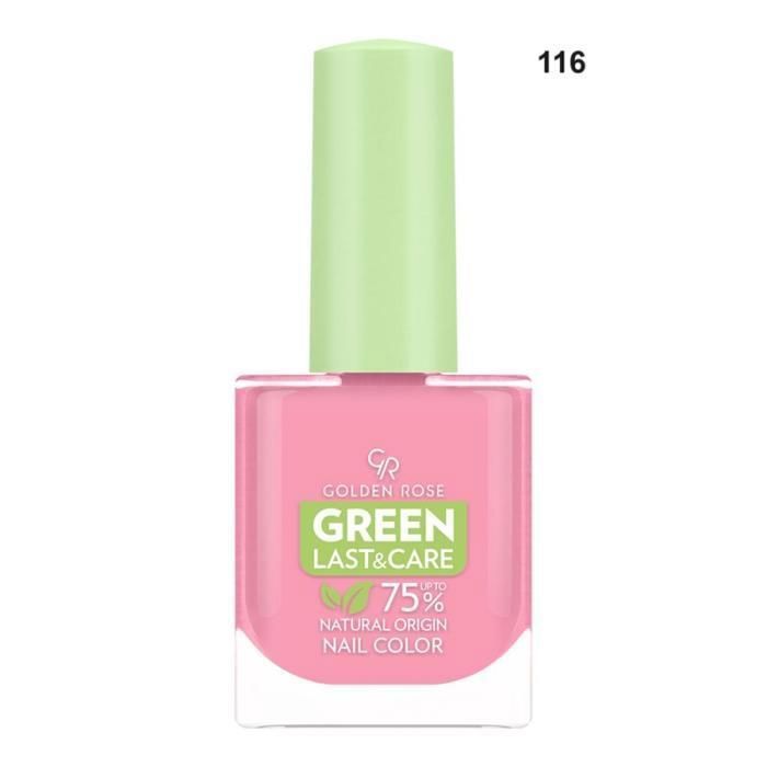 Vernis à ongles - GOLDEN ROSE - Green Last & Care - Vegan - 75% d'ingrédients naturels - Couleur 116