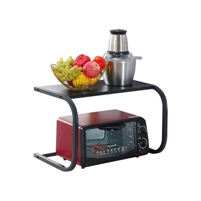 Étagère de four à micro-ondes en métal, Support de Rangement Multifonctionnel En Forme de U, couleur aléatoir