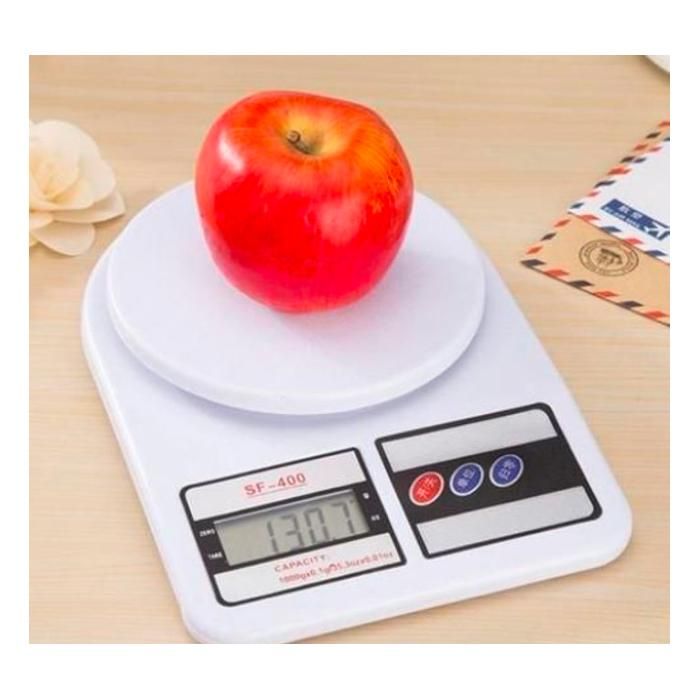 Balance de cuisine Rond Pratique électronique Haute Précision 10kg-1g