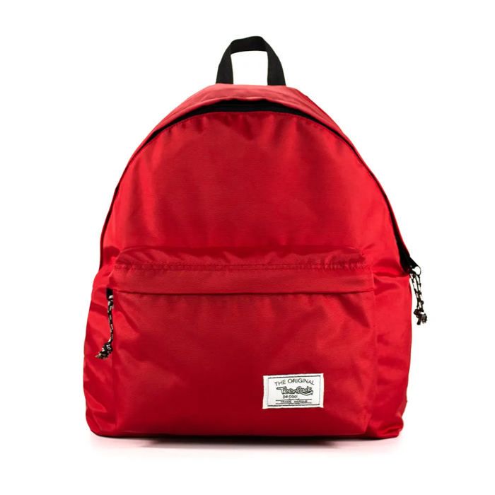 Sac à Dos - GENERIC - 16" Basique - Rouge - Résistant - Confortable