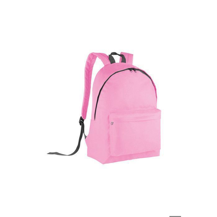 Sac à Dos Basique - GENERIC - Rose Clair - 16 pouces - Résistant - Confortable