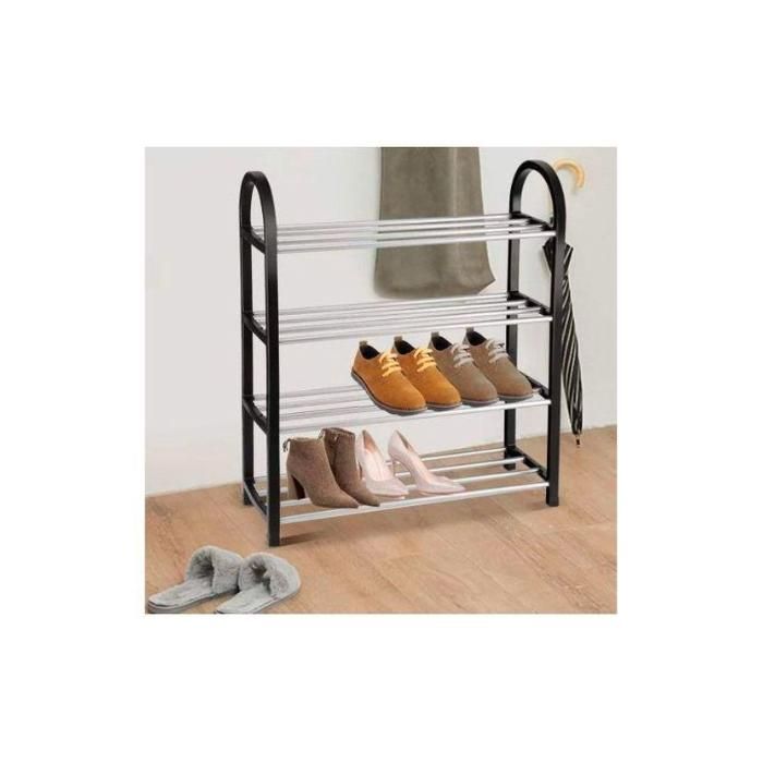 Rangement Chaussure 4 Étages - Multi-usage Gain de Place