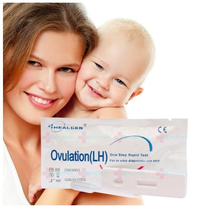 Bandelette pour test d'ovulation LH pour femme, prédicteur d'urine 5 TEST