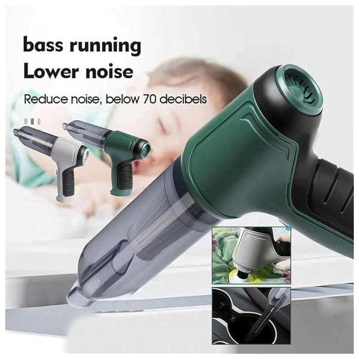 Aspirateur électrique  3-IN-1 et souffleur d'air, aspirateur automatique à main sans fil Portable et Rechargeable