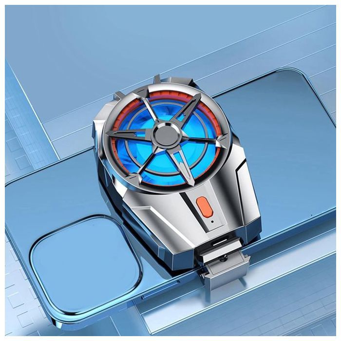 Mini Ventilateur Refroidisseur pour Téléphone Portable – Haute Vitesse & Batterie Longue Durée