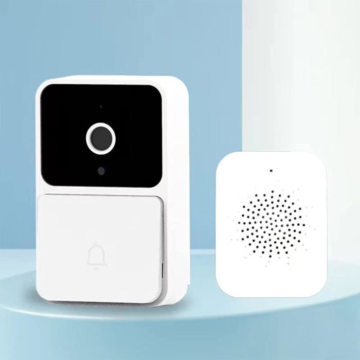 Sonnette vidéo sans fil intelligente avec caméra HD, détection de mouvement et vision nocturne