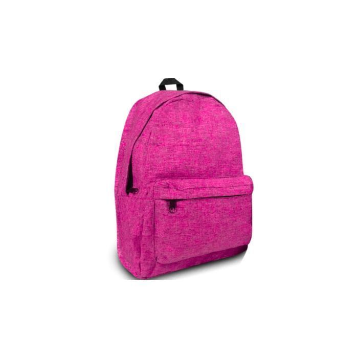 Sac à dos - GENERIC - Basique - 16" (40 cm) - Rose foncé - Durable et résistant