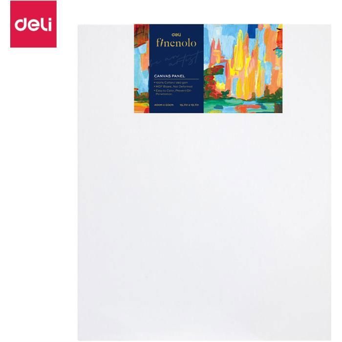 Toile Cartonnée pour Peinture – Deli Finolo – 50 × 60 cm