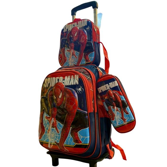 Cartable scolaire à roulette 3 pièces Transformers