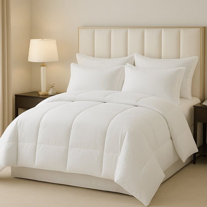 Couette - MAISON GOOD AND WELL - 240x220 cm - 450g/m² - Microfibre - Chaleur et confort