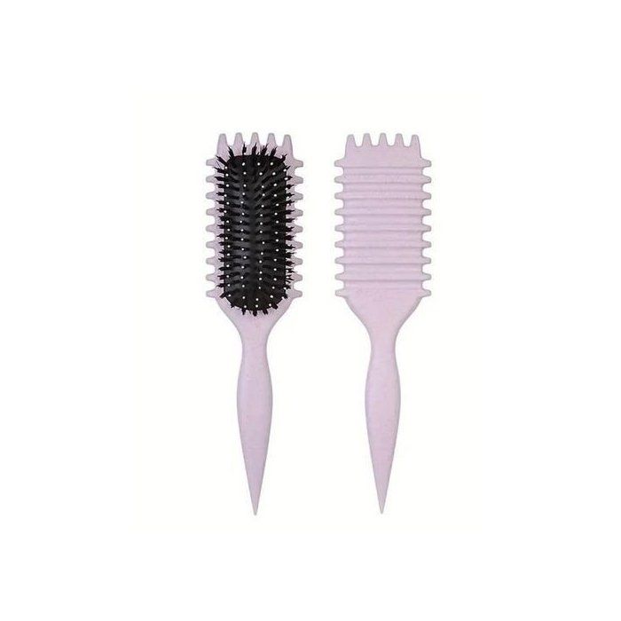Curl Hair Brush,Brosse à cheveux bouclés,Violet