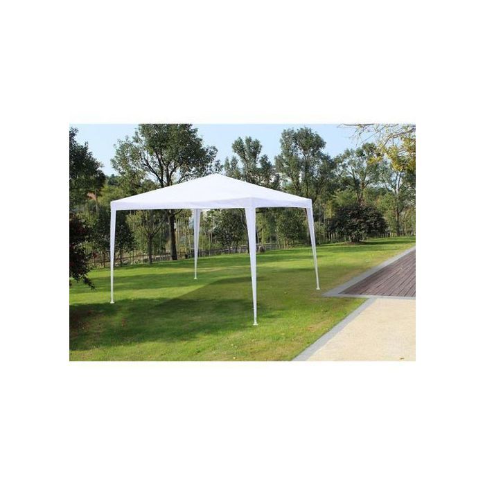 Tonnelle Pliante Budget, tente reception, gazebo 3m x 3m