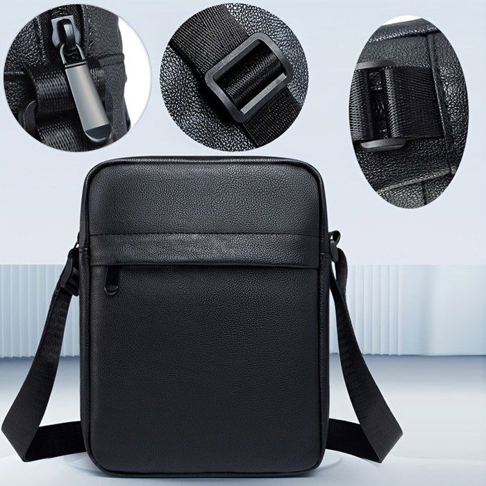 Sac à bandoulière - ADZA - Cuir Synthétique - Léger - Élégant - Multifonctionnel