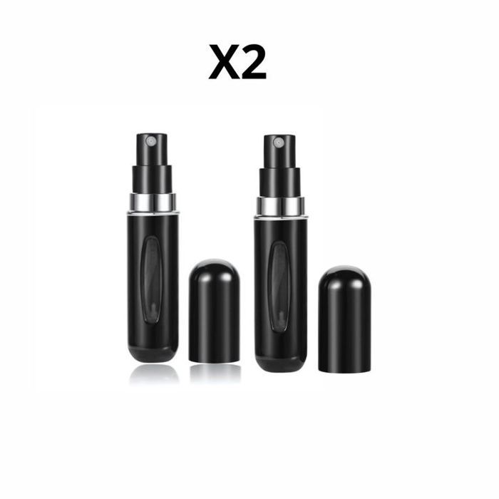 2 Pieces Mini bouteille de parfum vide - Couleur aleatoire