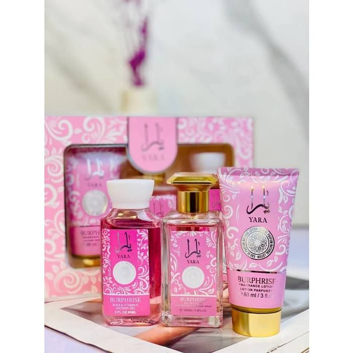 Coffret de parfums - Yara - Eau de parfum 100ml - Lotion Shower douche - Floral