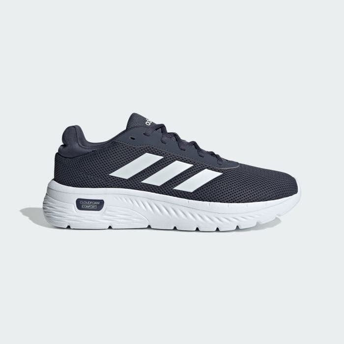 Baskets - ADIDAS - CLOUDFOAM COMFY - Bleu - Homme - Lacets - Talon plat