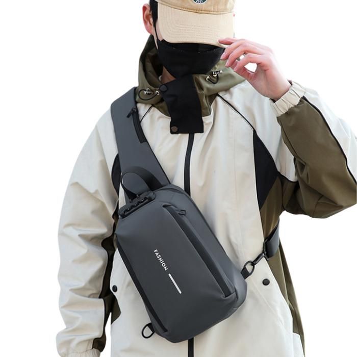 Sac - GENERIC - Pratique et robuste - Compartiments multiples - Durable - Gris