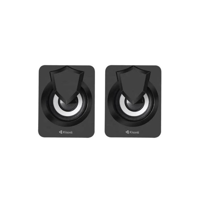 Baffles D'Ordinateur Bureaux Et Portable - Noir