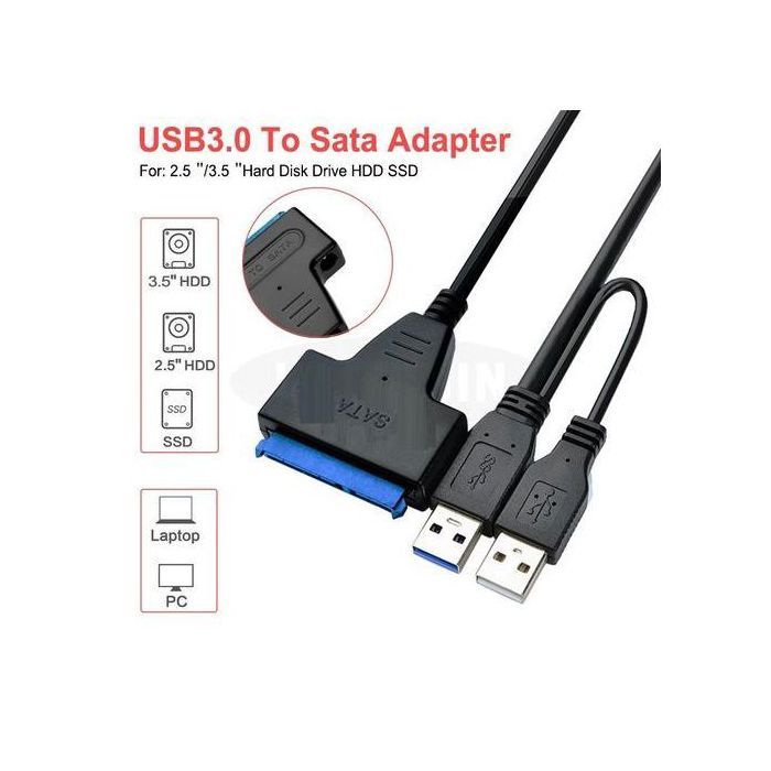 SATA TO USB Hard Drive Cable 2.5 Inches External HDD USB/Hard Drive Adapter USB 3.0