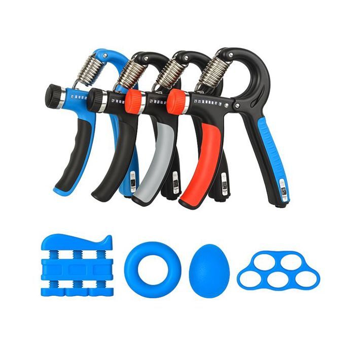 Kit Hand Grip 5 Pièces – Renforcement des Mains et des Doigts – Couleur Aléatoire
