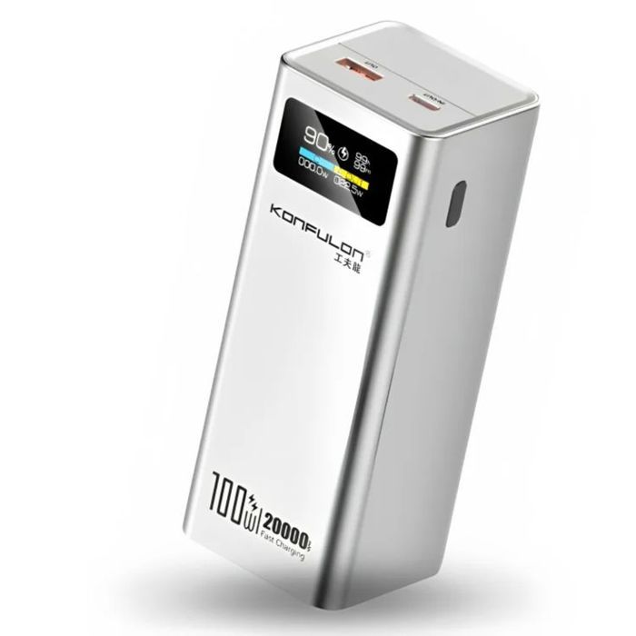 Power Bank 20000mAh Super Fast A60Q – PD 100W & USB 22.5W avec Ecran TFT Intelligent