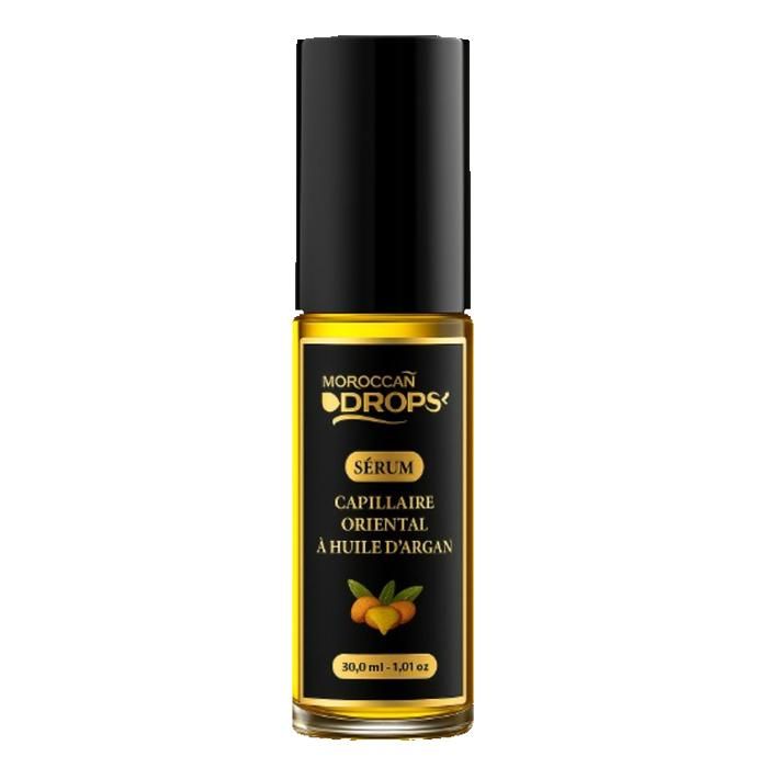 Sérum Cheveux à l’Huile d’Argan – Nourrissant & Anti-Frisottis – 30ml