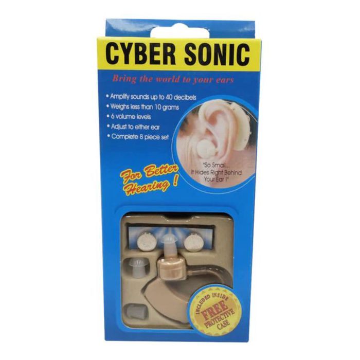 Prothèse auditive Cyber Sonic – Amplificateur d’écoute discret et efficace