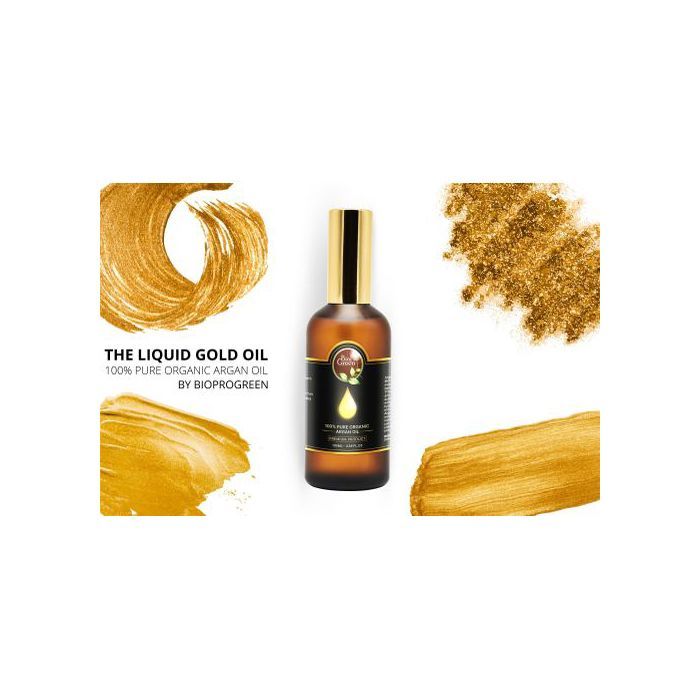 Huile d'Argan 50 ml 100% Pure, Naturelle, Pressée à Froid - Huile Argan Cheveux Visage Corps