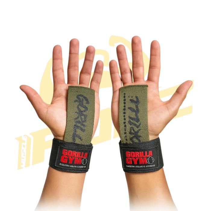 Bandes de maintien - Lifting Straps - Vert - Mixte - Musculation/Haltérophilie