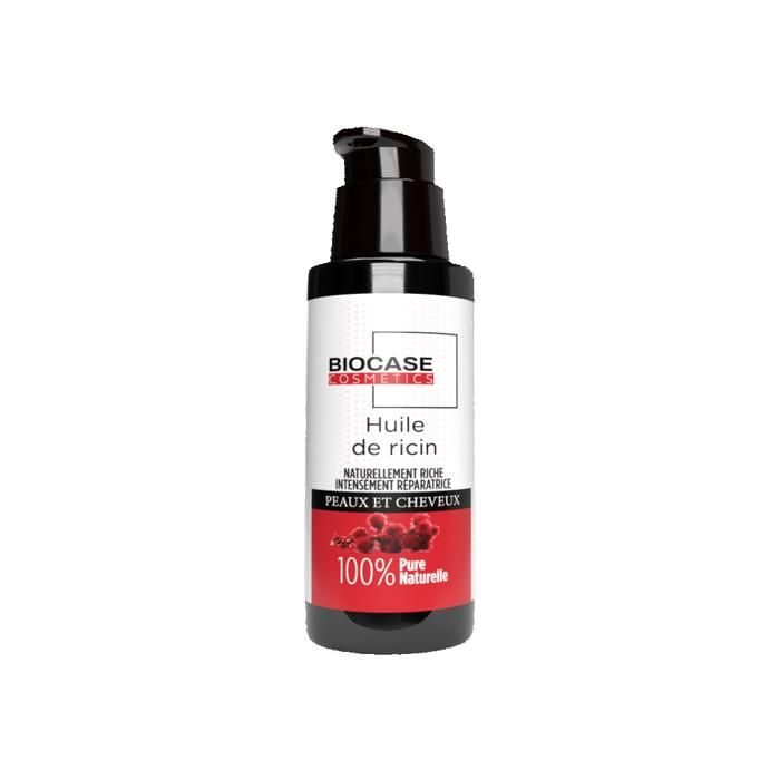 Huile Végétale - Ricin PC (Kharwaa) - 30Ml - Hydratant - Pour Cheveux Abîmés - Mixte