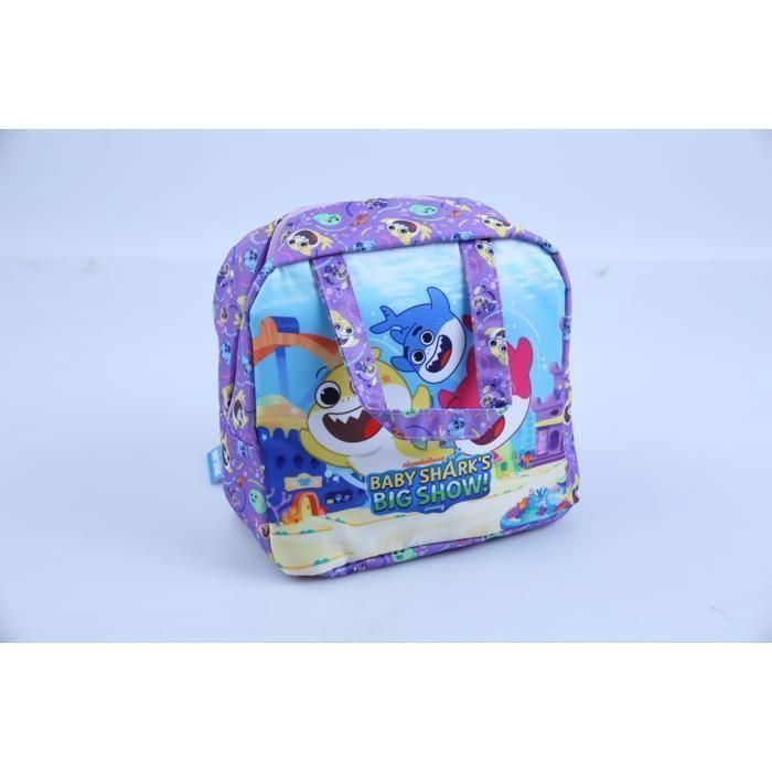 Sac goûter carré - GENERIC - Violet - Satin - Enfant