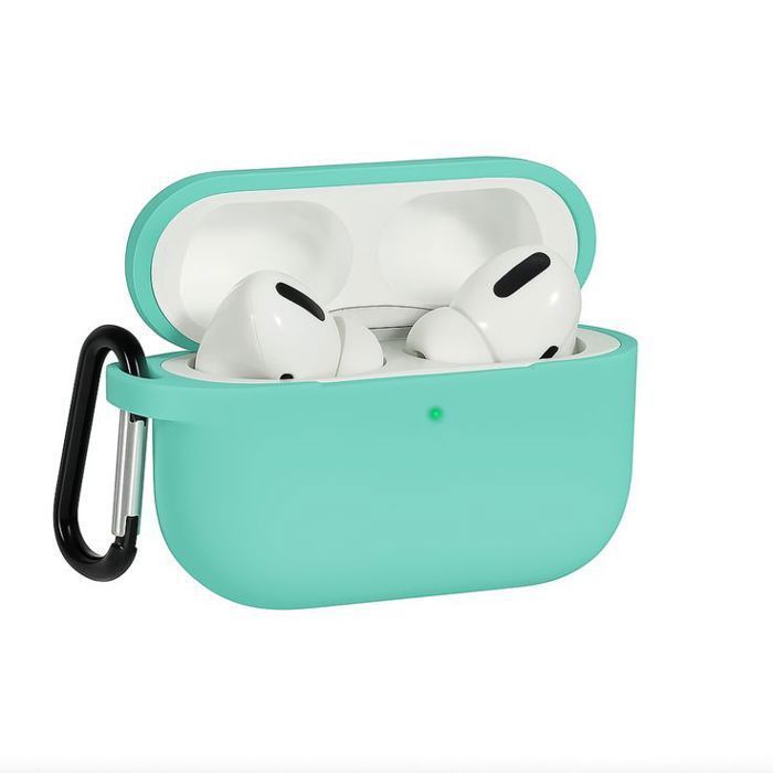 Coque Silicone bleu sarcelle Compatible avec AirPods Pro 2ème Génération
