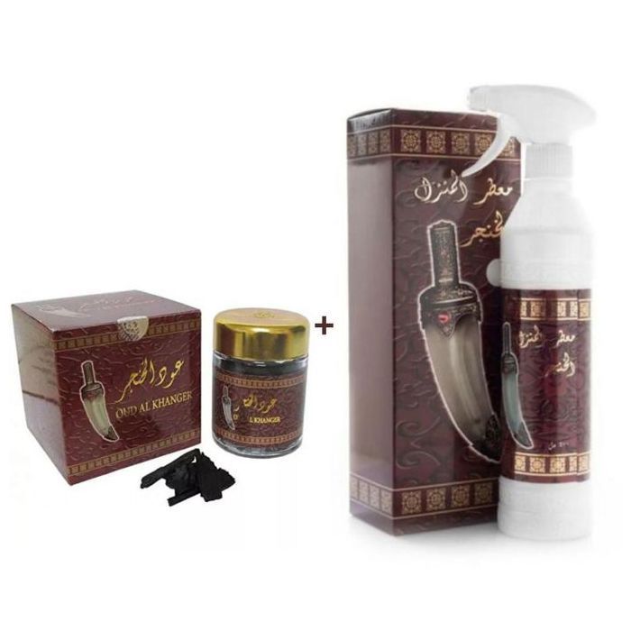 Désodorisant pour la maison Banafa 500 ml Al Khanjar plus bakhoor  Al Khanjar