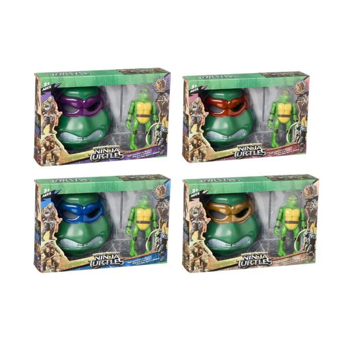 Tortues Ninja figurine avec masque