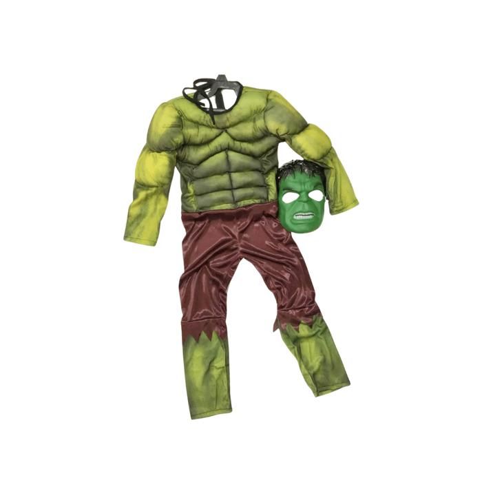 Déguisement Hulk avec masque