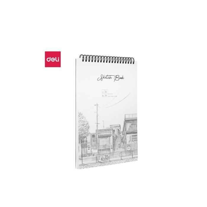 Carnet de Croquis à Spirale – Deli