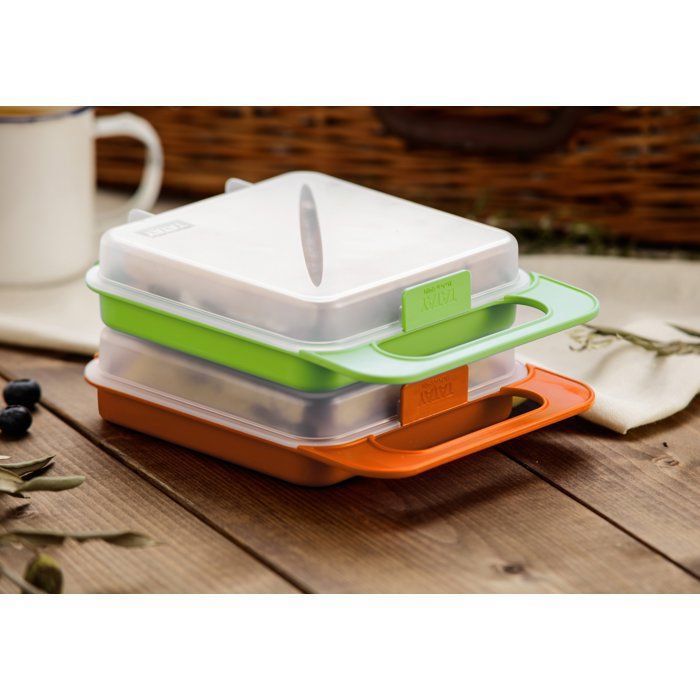 Porte-sandwich - TATAY - Vert - Réutilisable - Imperméable - Durable