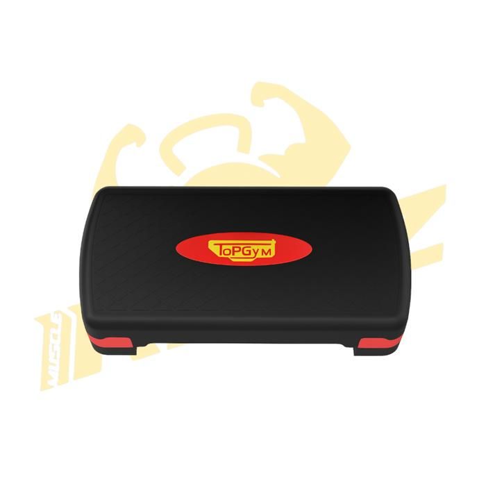STEP - TOP GYM - POWER STEP - Noir - Matériaux de haute qualité - 150 kg max