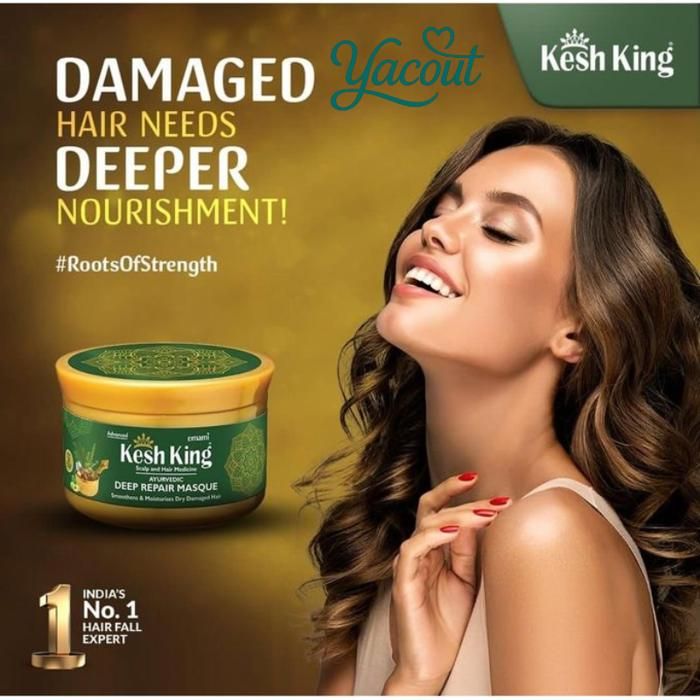Masque Kesh King Riche en Huiles et Plantes