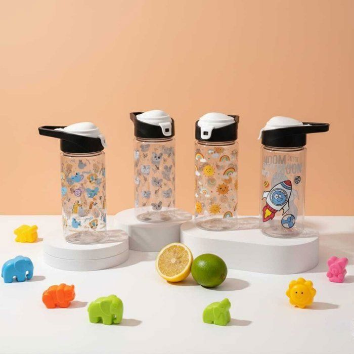 Bouteille d'eau pour Enfants -500ml -sans BPA -Gourde Enfant- Models aléatoires