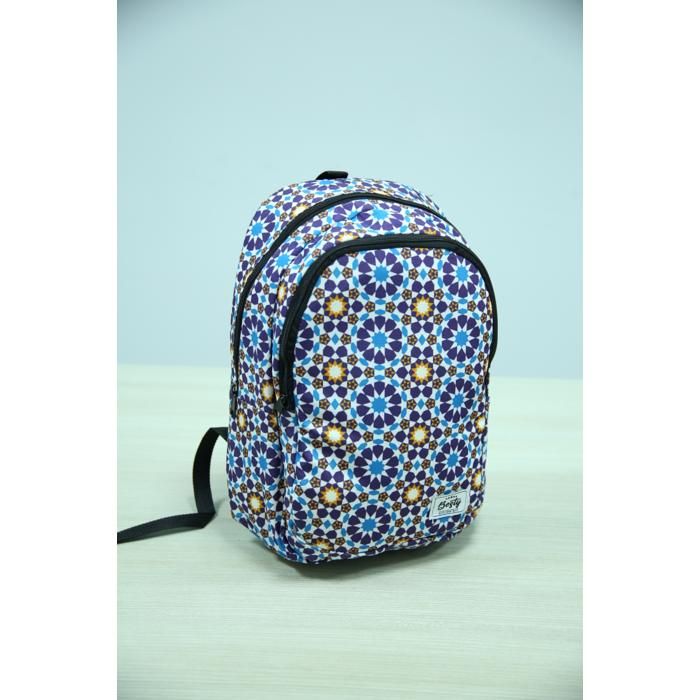 Sac à dos - GENERIC - 40 cm - Motif fille coloré - Bretelles rembourrées - Résistant