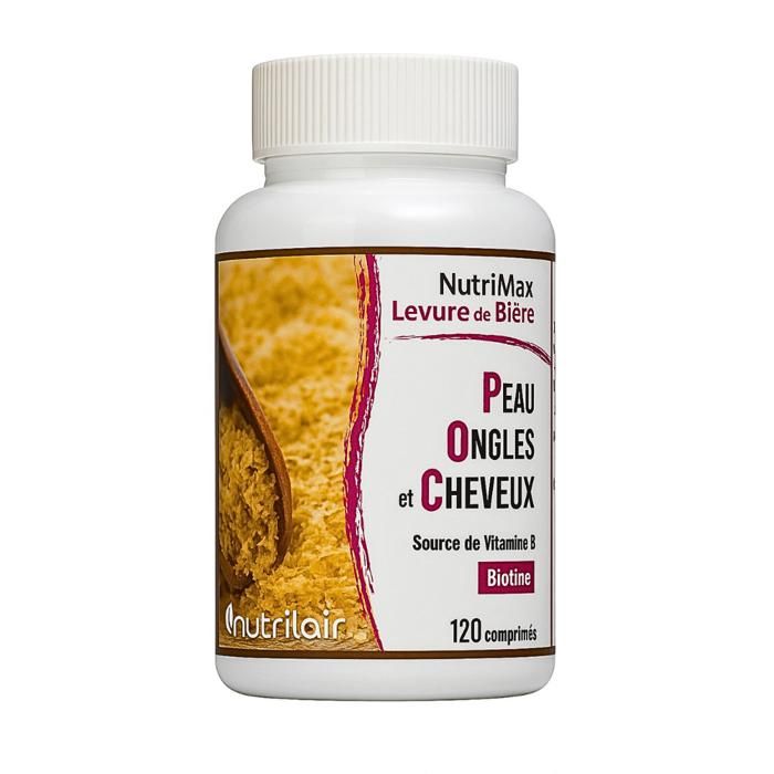 Nutrimax Levure De Biere 120 Comprime