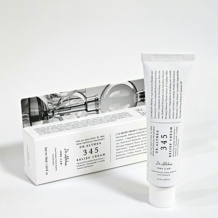Crème Apaisante - Dr. Althea 345 - Hydratante - Niacinamide - Peaux Sensibles