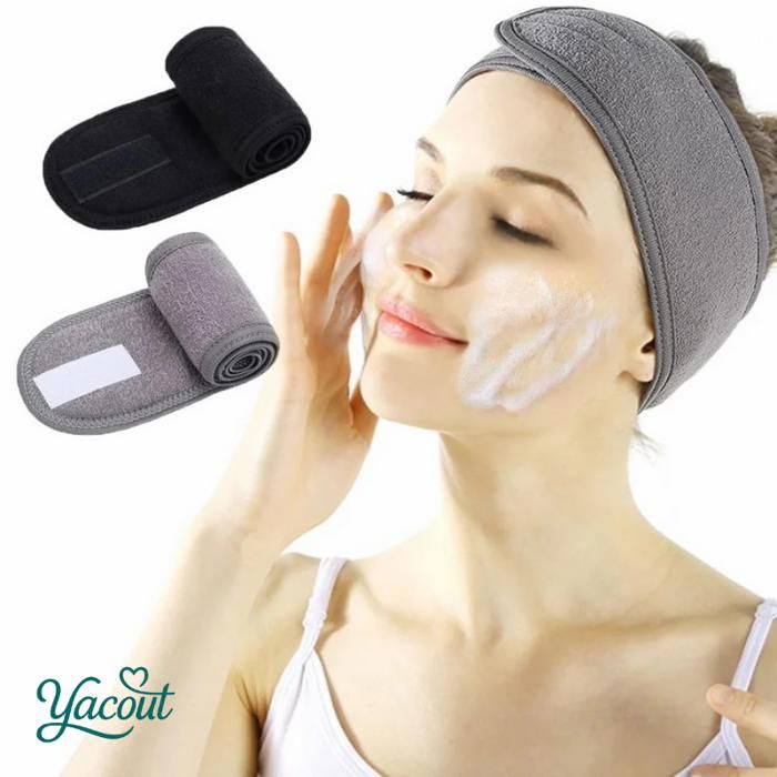 Serre-tête gommage masque ghassoul pratique multicoleur