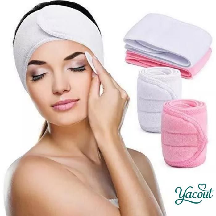 Headband beauté doux peau sensible premium multicoleur