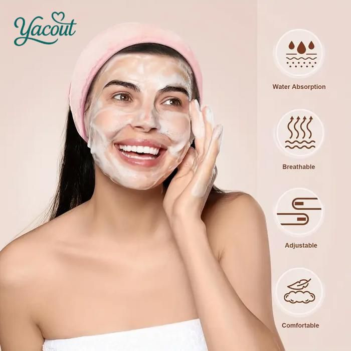 Headband esthétique pro cours de maquillage multicoleur