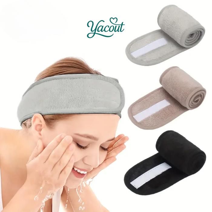 Bandeau soin masque sérums peelings sécurisés multicoleur